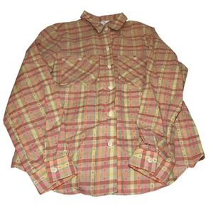 Rare NWT 1980s Deadstock Cheryl Tiegs Plaid Blouse Size 6 – Sears 1987 – USA